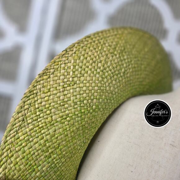 Madcaps Women's Green & Yellow Large Brim Hat - Picture 4 of 5